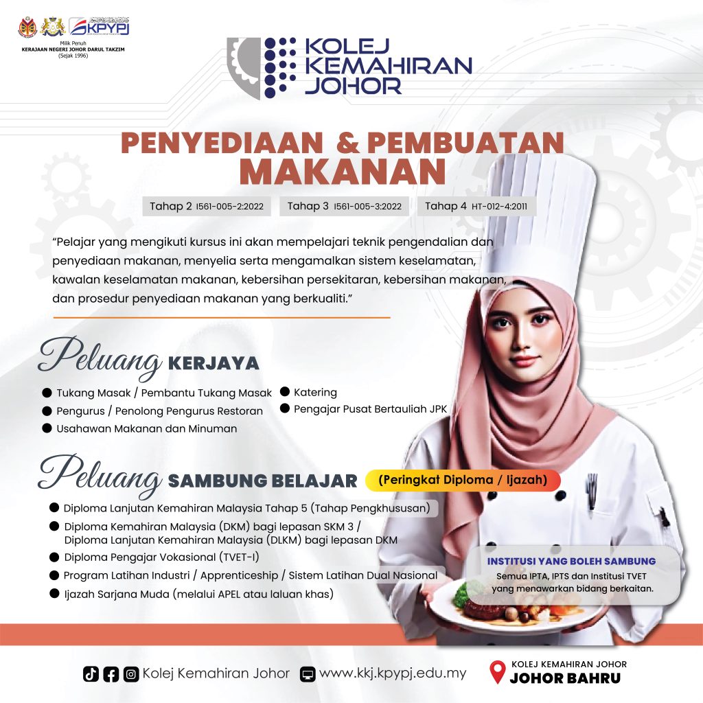 PENYEDIAAN & PEMBUATAN MAKANAN